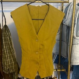 Zara Olive Green Vest/shirt